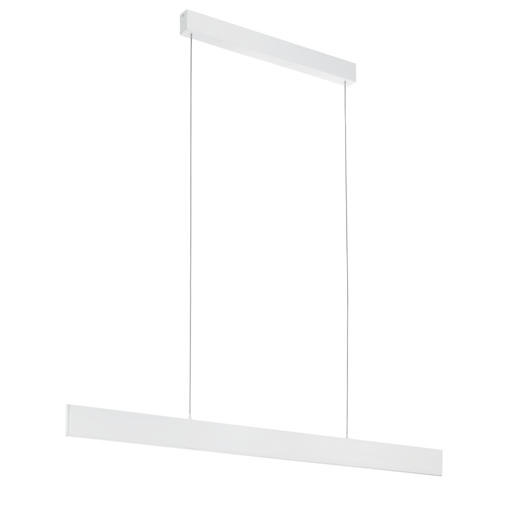 61 Inch Two Shade Linear Iron Pendant main image 0