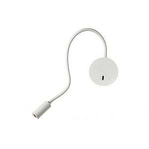 ADLW EYE WALL LIGHT WH WITH SWITCH