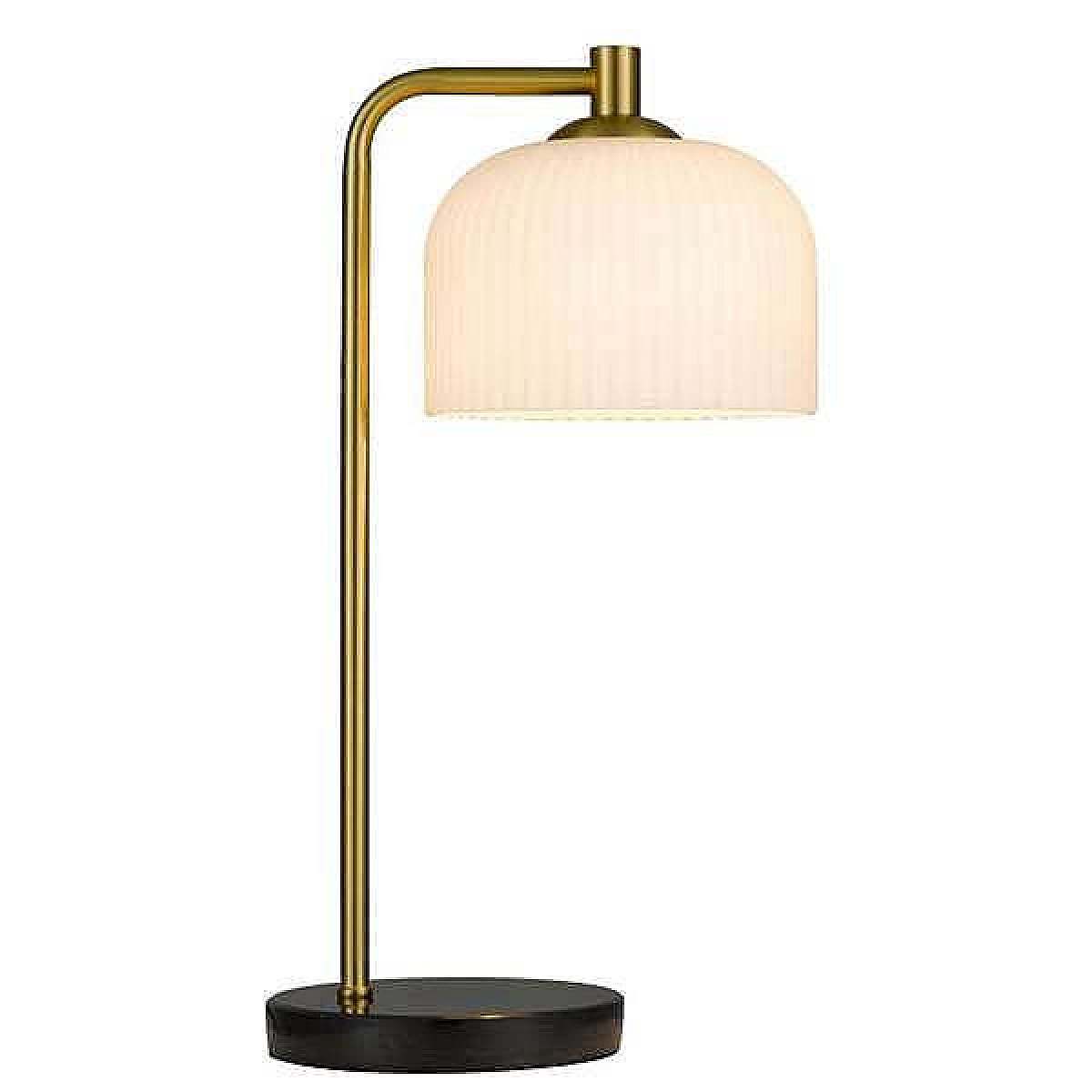 Gold and grey table lamp deals