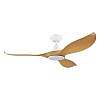 bamboo w light noosa 52" ceiling fan bamboo with light