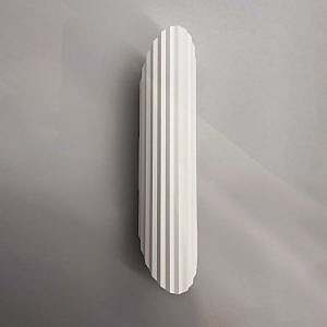 Ribbed Edge white
