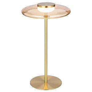DLT Amity table lamp  Brass/ Amber