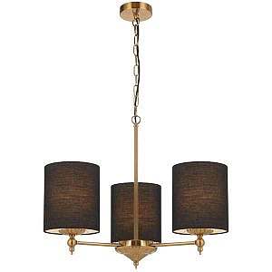 Argos 3 light brass/black