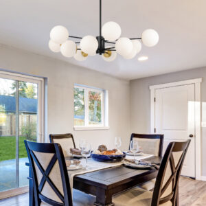 Marsten 12 light black/gold