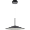 [BENITO PE48-BKWH] BENITO 48CM PENDANT LIGHT LARGE (BLACK)