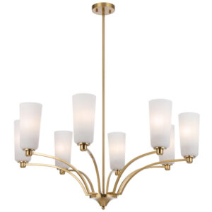 Bevan 8 light Antique Gold