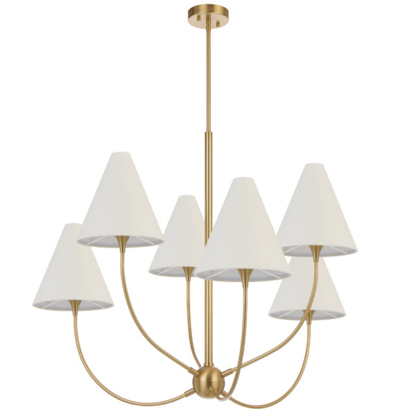 [FARNIX PE06-AG] FARNIX 6 PENDANT LIGHT (ANTIQUE GOLD)